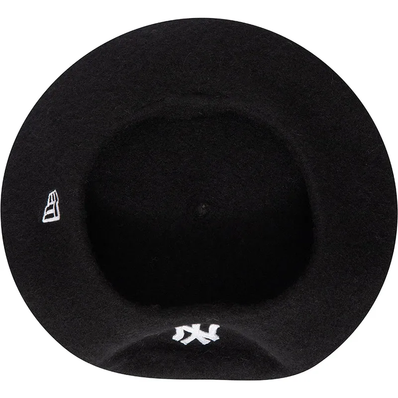 czarny-beret-damski-wool-beret-new-york-yankees-mlb-new-era