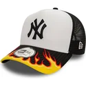 czapki-curva-bialy-snapback-a-frame-flame-new-york-yankees-mlb-new-era