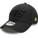 czarna-regulowana-czapka-z-zakrzywionym-daszkiem-z-czarnym-logo-9forty-geo-undervisor-print-valentino-rossi-vr46-motogp-od-new-e