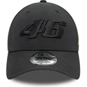 czarna-regulowana-czapka-z-zakrzywionym-daszkiem-z-czarnym-logo-9forty-geo-undervisor-print-valentino-rossi-vr46-motogp-od-new-e