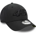 czarna-regulowana-czapka-z-zakrzywionym-daszkiem-z-czarnym-logo-9forty-geo-undervisor-print-valentino-rossi-vr46-motogp-od-new-e