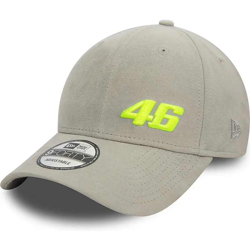 szara-regulowana-czapka-z-zakrzywionym-daszkiem-9forty-suede-valentino-rossi-vr46-motogp-new-era