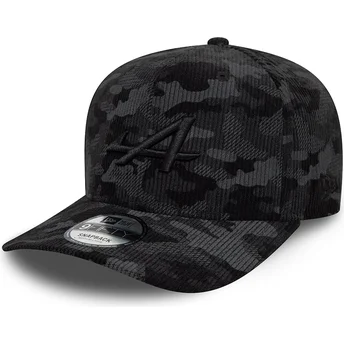 New Era Curved Brim 9FIFTY Camo Cord Alpine F1 Team...