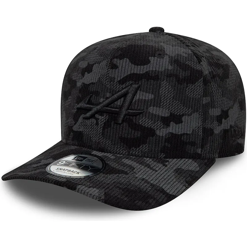 czarna-czapka-z-zakrzywionym-daszkiem-snapback-9fifty-camo-cord-alpine-f1-team-formula-1-new-era