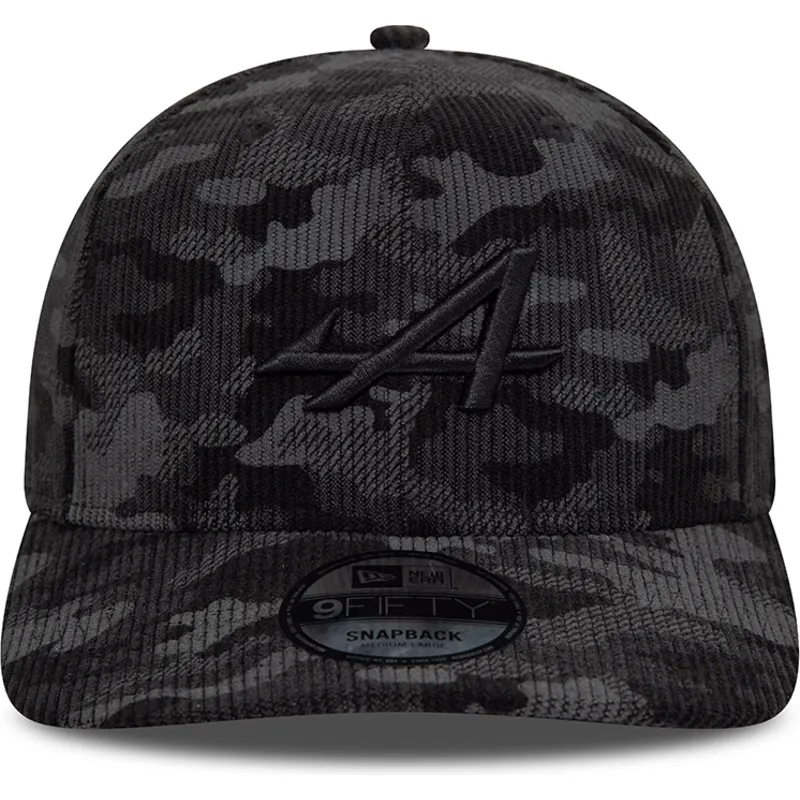 czarna-czapka-z-zakrzywionym-daszkiem-snapback-9fifty-camo-cord-alpine-f1-team-formula-1-new-era