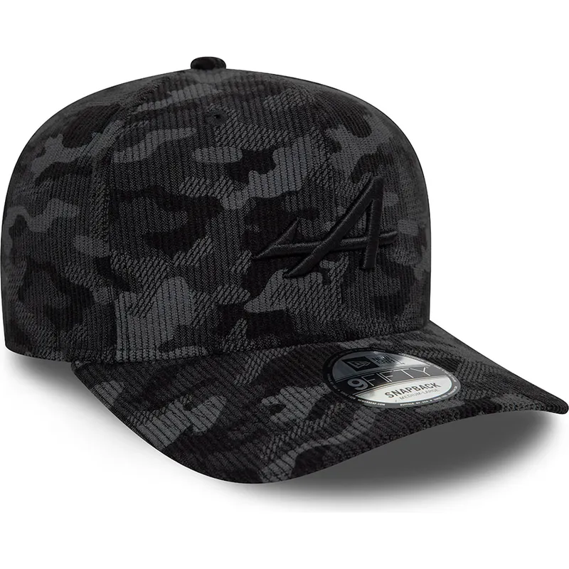 czarna-czapka-z-zakrzywionym-daszkiem-snapback-9fifty-camo-cord-alpine-f1-team-formula-1-new-era