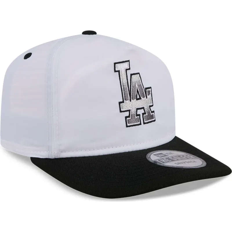 biala-i-czarna-zakrzywiona-czapka-snapback-golfer-chrome-logo-los-angeles-dodgers-mlb-new-era