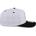 biala-i-czarna-zakrzywiona-czapka-snapback-golfer-chrome-logo-los-angeles-dodgers-mlb-new-era