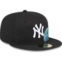 czapki-plana-czarny-dopasowany-59fifty-global-new-york-yankees-mlb-new-era
