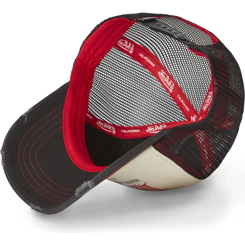 bezowo-czarna-czapka-truckerka-moto-gp3-motogp-od-von-dutch