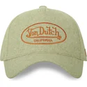 zielona-czapka-z-zakrzywionym-daszkiem-snapback-jea03-marki-von-dutch