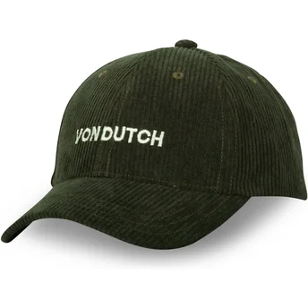 Von Dutch Curved Brim VEL24 K Green Adjustable Cap