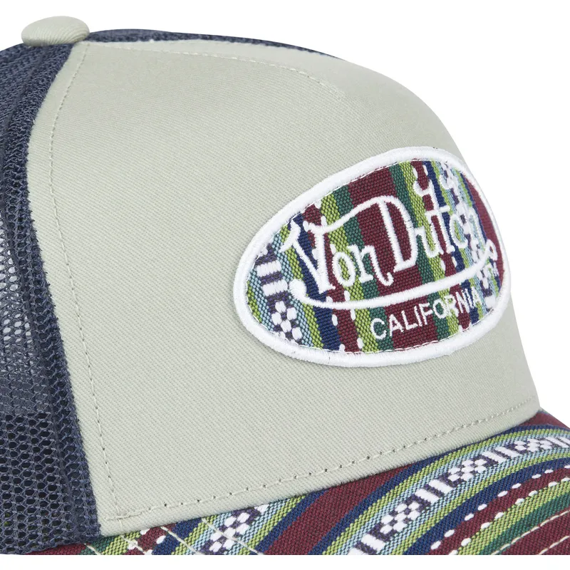 czapka-trucker-zielono-niebieska-eth04-von-dutch