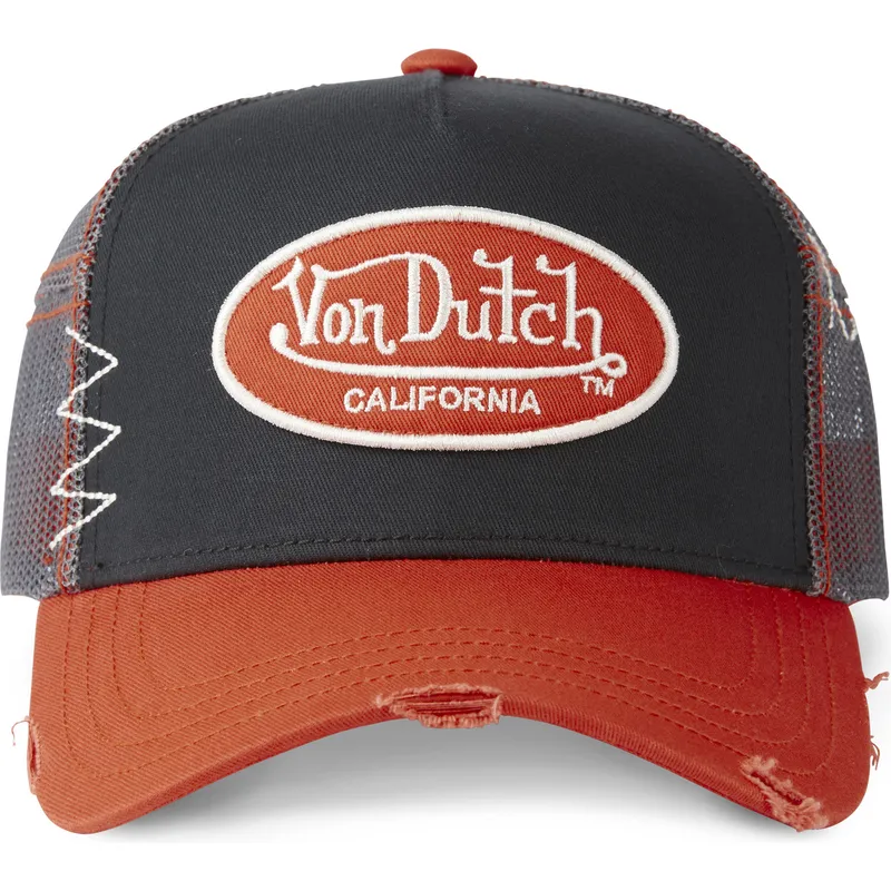 czapka-trucker-czarna-i-pomaranczowa-gror-von-dutch czapka-trucker-czarna-i-pomaranczowa-gror-von-dutch