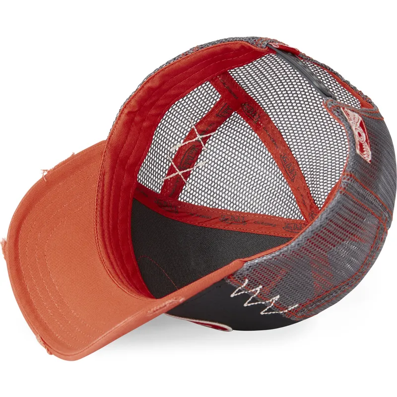 czapka-trucker-czarna-i-pomaranczowa-gror-von-dutch czapka-trucker-czarna-i-pomaranczowa-gror-von-dutch