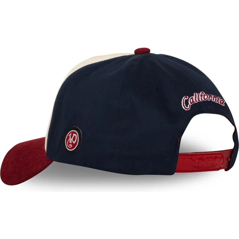 czapka-z-daszkiem-bezowa-niebieska-i-czerwona-snapback-vint02-von-dutch