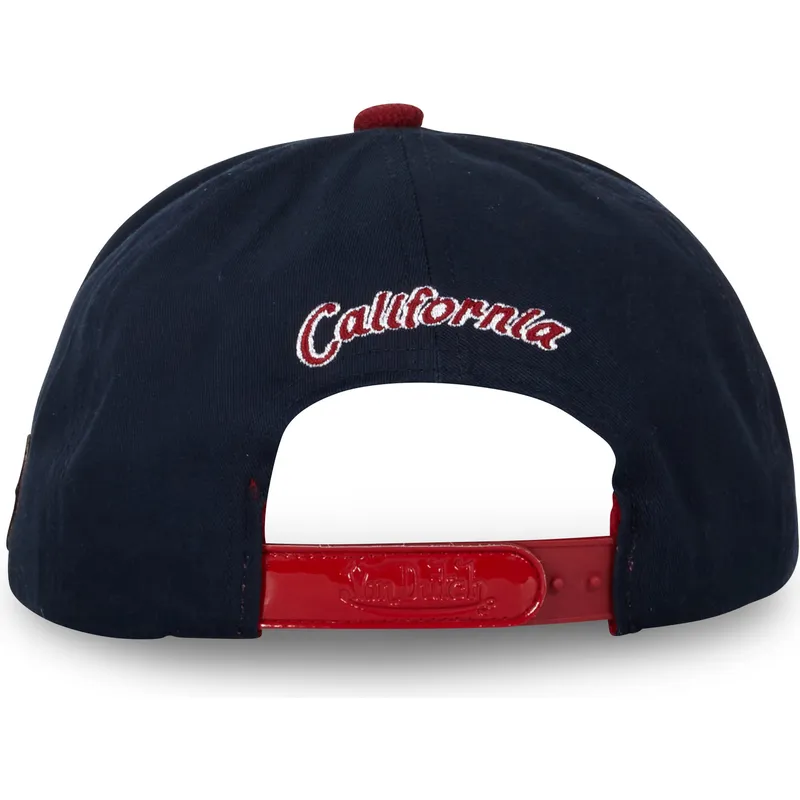 czapka-z-daszkiem-bezowa-niebieska-i-czerwona-snapback-vint02-von-dutch