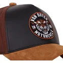 czapka-z-daszkiem-czarno-brazowa-snapback-vint03-von-dutch