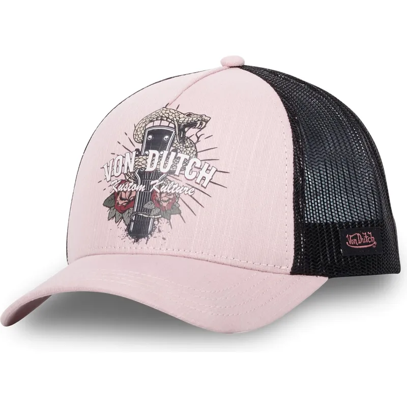 rozowo-czarna-czapka-trucker-sna-od-von-dutch