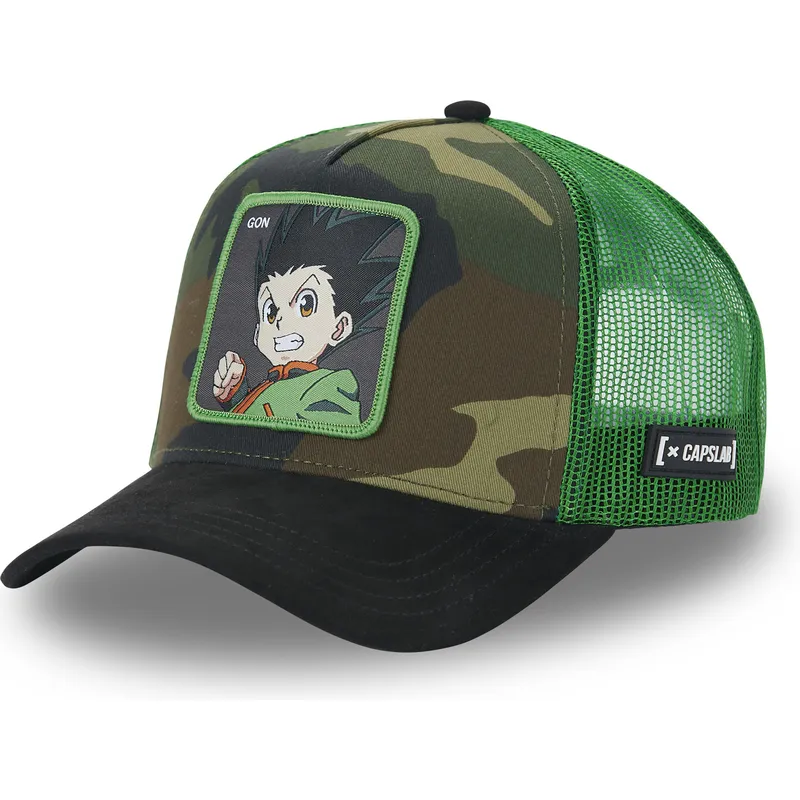 czapki-curva-kamuflaz-snapback-gon-freecss-hunter-x-hunter-capslab czapki-curva-kamuflaz-snapback-gon-freecss-hunter-x-hunter-capslab