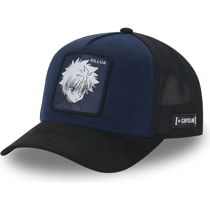 czapki-curva-granatowy-snapback-killua-zoldyck-hunter-x-hunter-capslab
