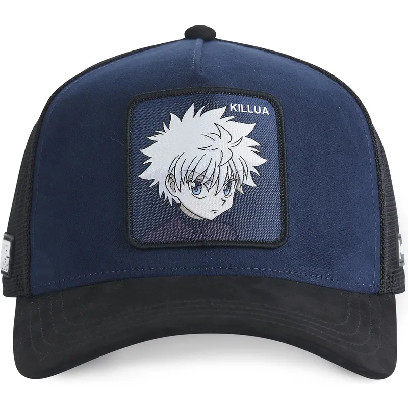 czapki-curva-granatowy-snapback-killua-zoldyck-hunter-x-hunter-capslab