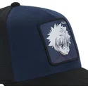 czapki-curva-granatowy-snapback-killua-zoldyck-hunter-x-hunter-capslab