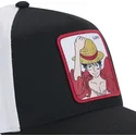 capslab-curved-brim-monkey-d-luffy-op4-hat-one-piece-black-and-white-snapback-cap