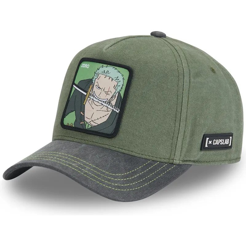 zielona-czapka-z-daszkiem-typu-snapback-roronoa-zoro-op4-zor-one-piece-od-capslab