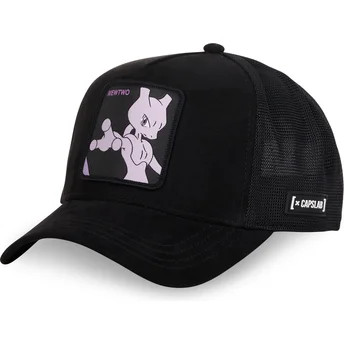 Capslab Mewtwo PMK5 MEW Pokémon Black Trucker Hat