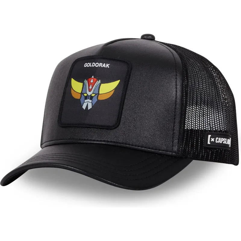 czapki-curva-czarny-snapback-robot-grendizer-robot-grendizer-capslab