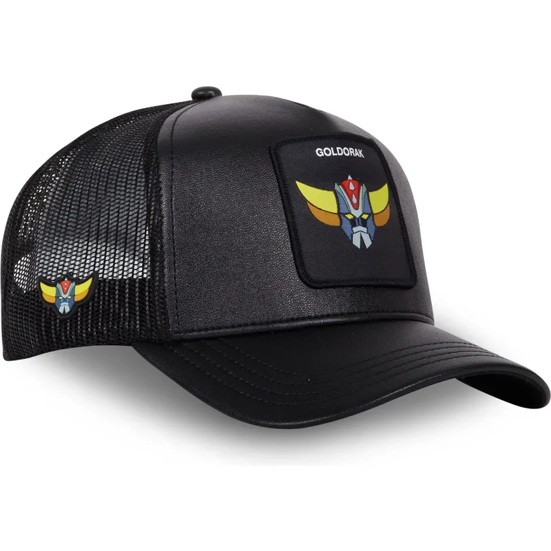 czapki-curva-czarny-snapback-robot-grendizer-robot-grendizer-capslab