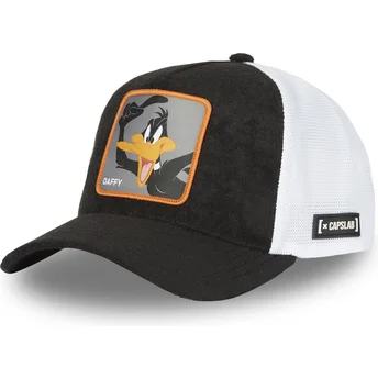 Capslab Daffy Duck DAF2 CT Looney Tunes Black and White Trucker Hat