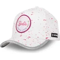 capslab-curved-brim-bar2-barbie-white-and-grey-adjustable-cap