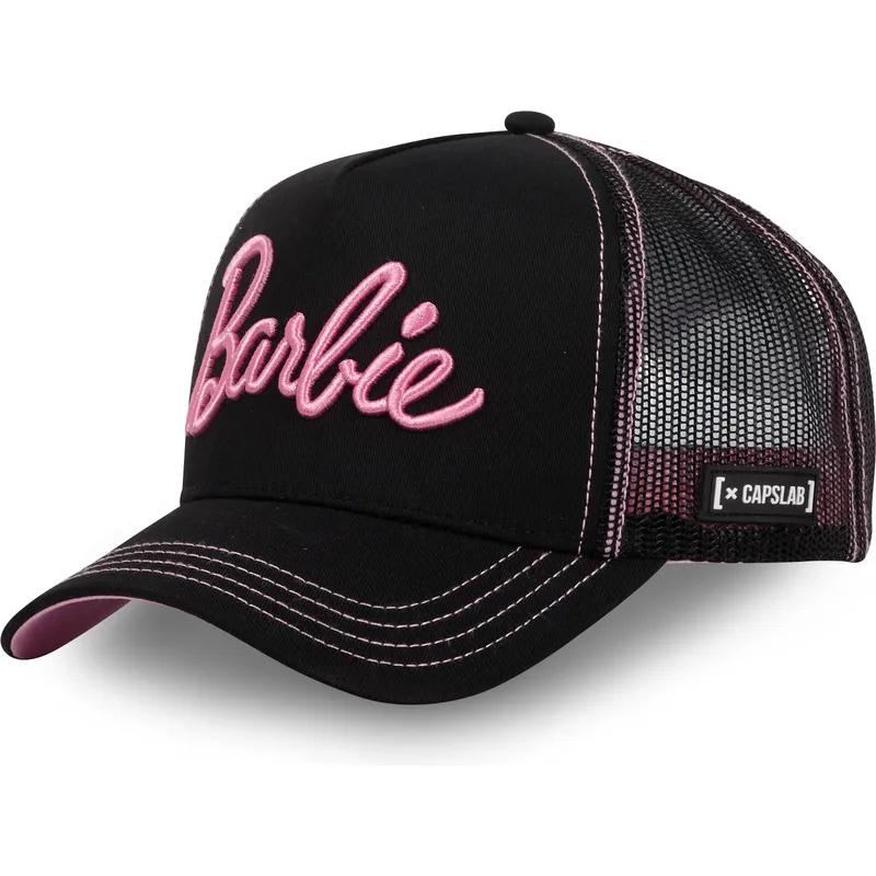 czapki-curva-czarny-snapback-barbie-capslab