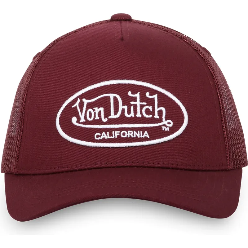 czapka-trucker-czerwona-regulowana-lof-b11-von-dutch