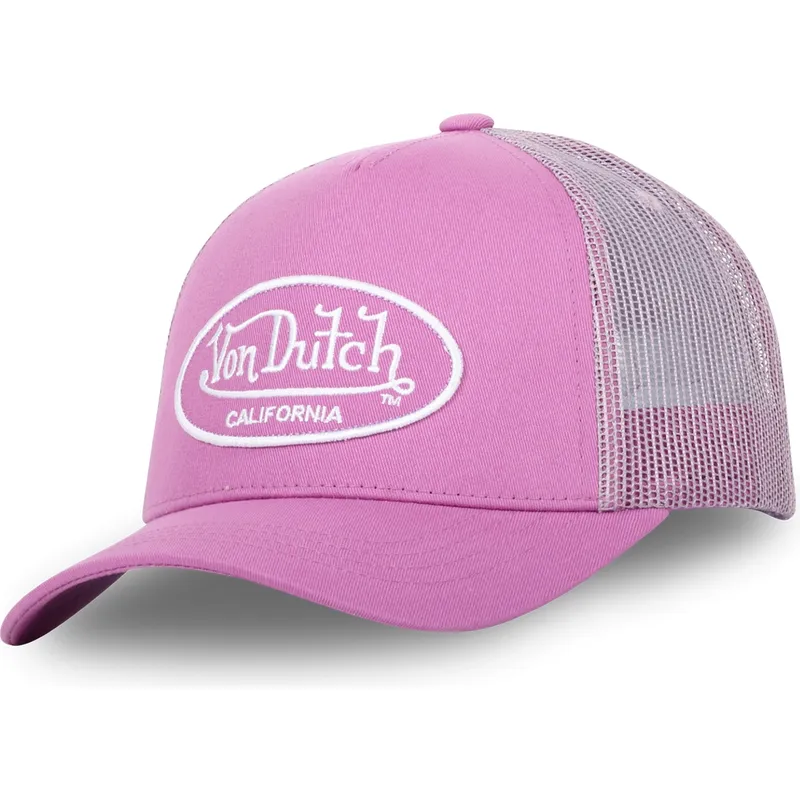 rozowa-regulowana-czapka-trucker-lof-b13-marki-von-dutch