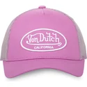 rozowa-regulowana-czapka-trucker-lof-b13-marki-von-dutch