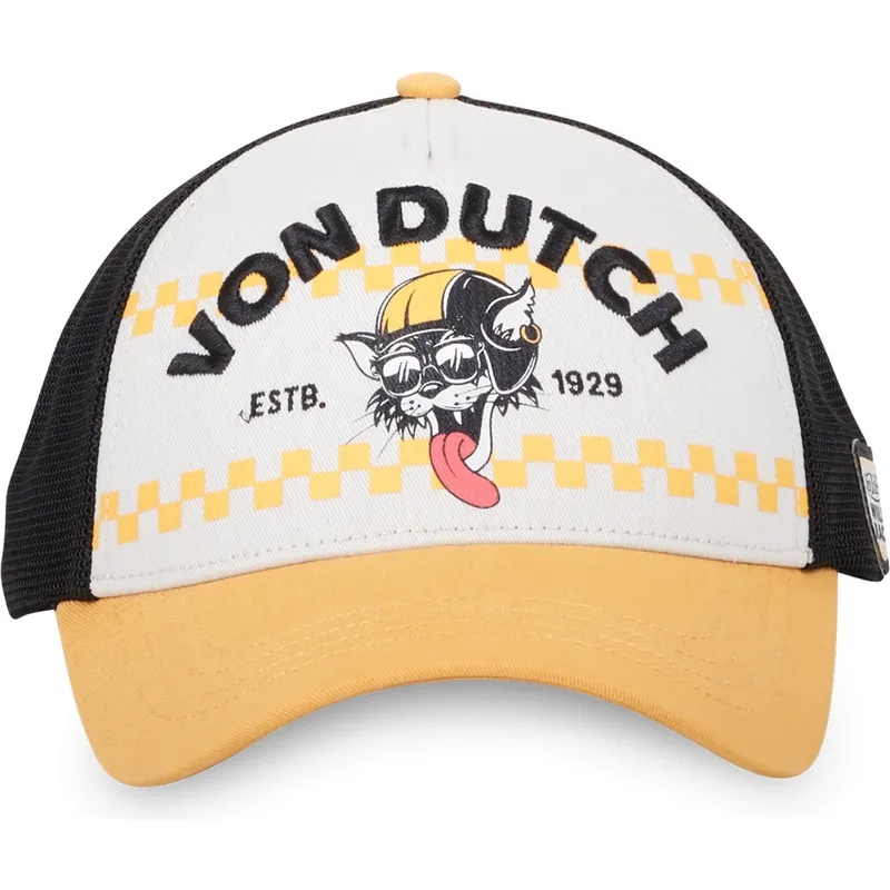 czapka-trucker-zolto-czarna-wig-von-dutch