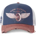 niebiesko-brazowa-czapka-trucker-crew19-od-von-dutch