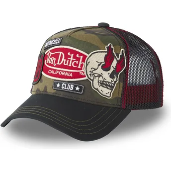 Czapka trucker moro PATCHES01 Von Dutch