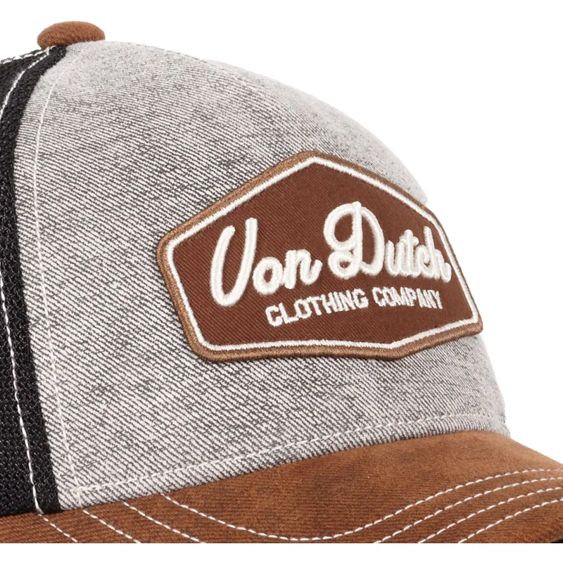 czapka-trucker-szara-czarna-i-brazowa-lea01-von-dutch