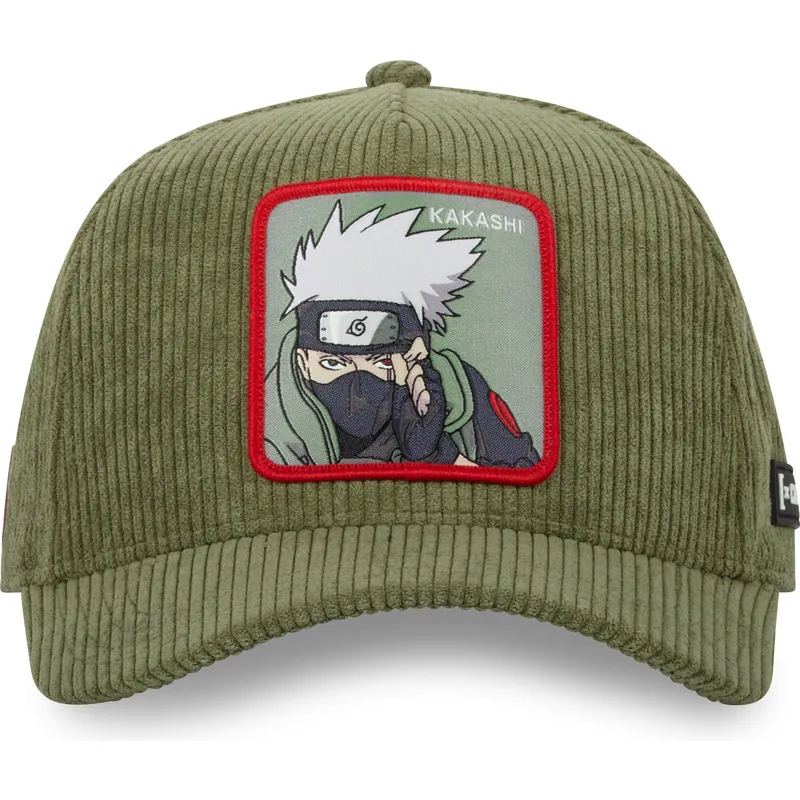 zielona-zakrzywiona-czapka-snapback-kakashi-hatake-ns3-cor-naruto-od-capslab