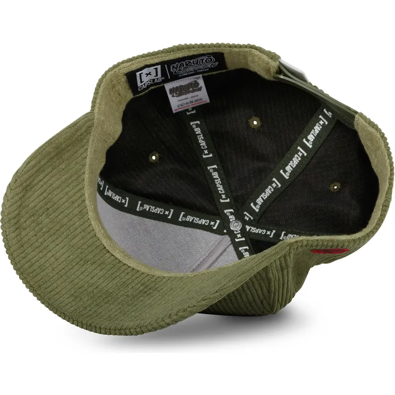 zielona-zakrzywiona-czapka-snapback-kakashi-hatake-ns3-cor-naruto-od-capslab