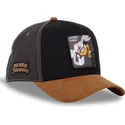 czarna-i-brazowa-czapka-z-daszkiem-snapback-bugs-bunny-i-kaczor-daffy-loo10-bad-looney-tunes-od-capslab