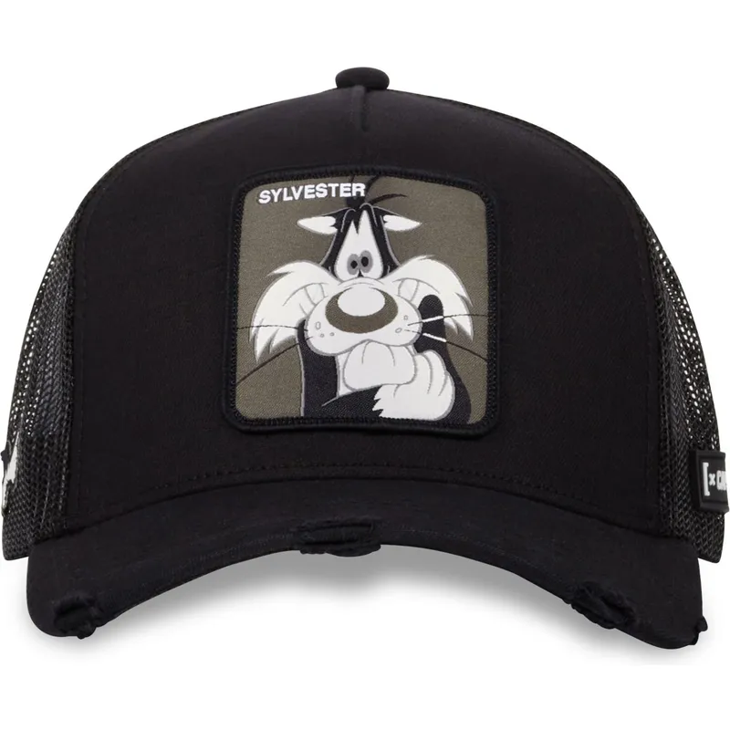 czapka-trucker-czarna-silvestre-loo10-syl-looney-tunes-od-capslab
