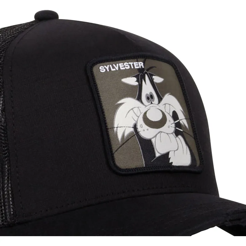 czapka-trucker-czarna-silvestre-loo10-syl-looney-tunes-od-capslab