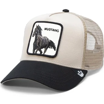 czapka-trucker-bezowo-czarna-z-koniem-the-mustang-the-farm-od-goorin-bros