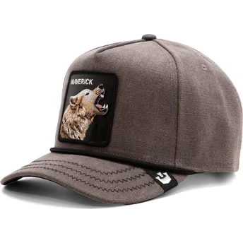 czapki-curva-szary-snapback-the-farm-de-goorin-bros