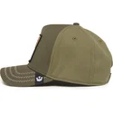 zielona-czapka-z-daszkiem-snapback-z-kogutem-cock-field-100-all-season-wool-the-farm-od-goorin-bros